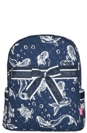 Quilted Backpack-MEQ2828/NV